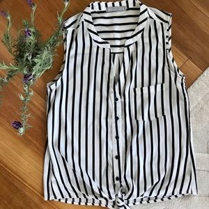Olivia Moon striped top